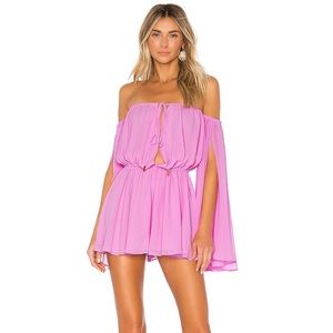 Michael Costello X Revolve Mishka Romper - Lilac